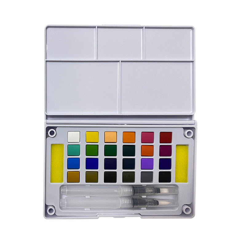 AQUARELL-TASCHENBOX 24 FARBEN