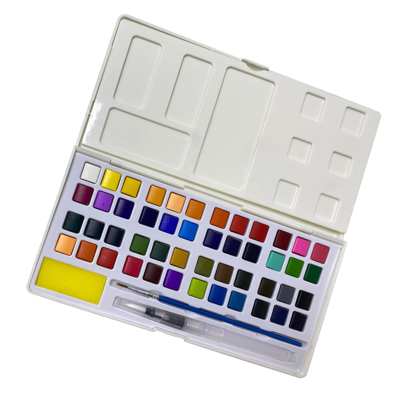 AQUARELL-TASCHENBOX 48 FARBEN