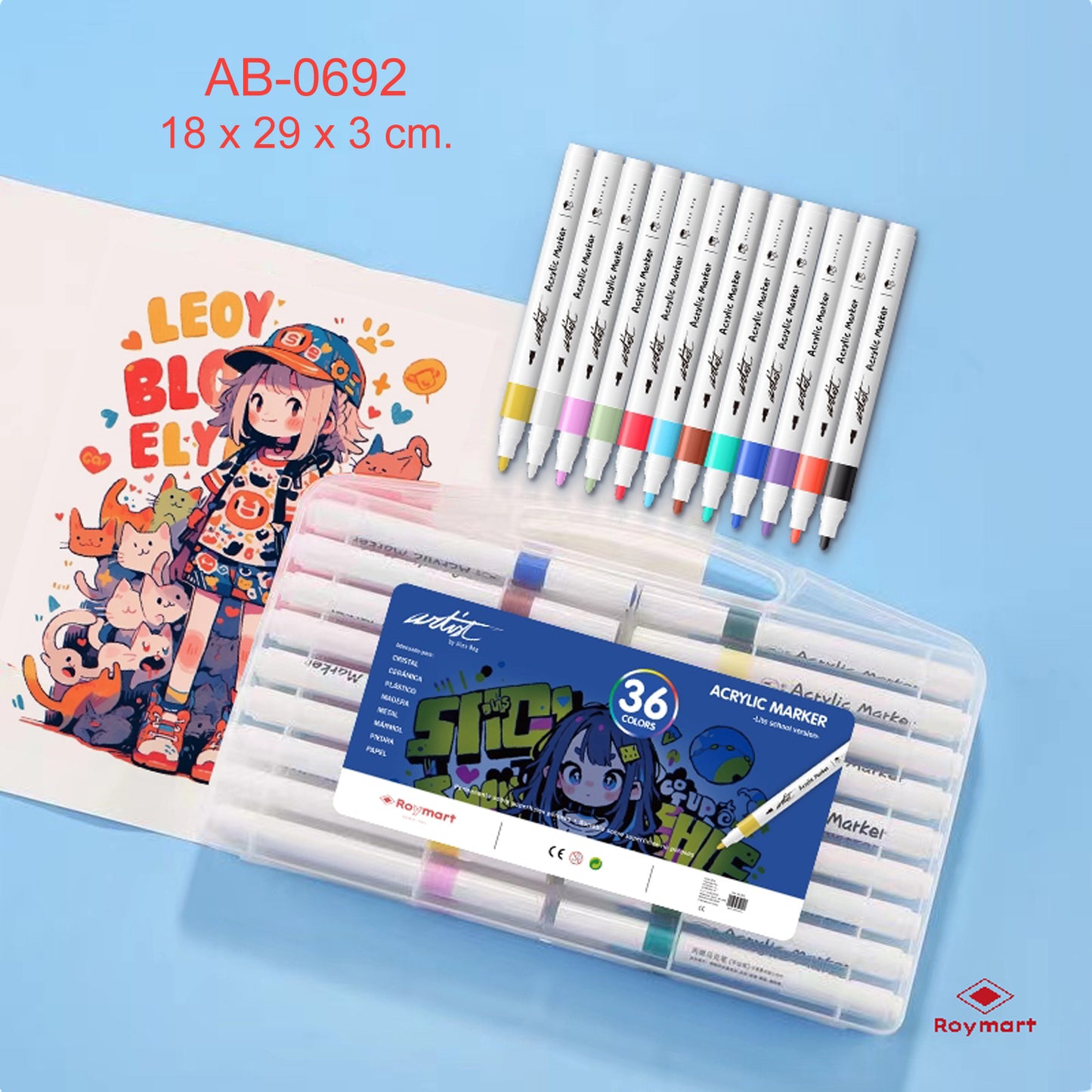 PRIME ACRYL-AKTENTASCHE IN 36 FARBEN