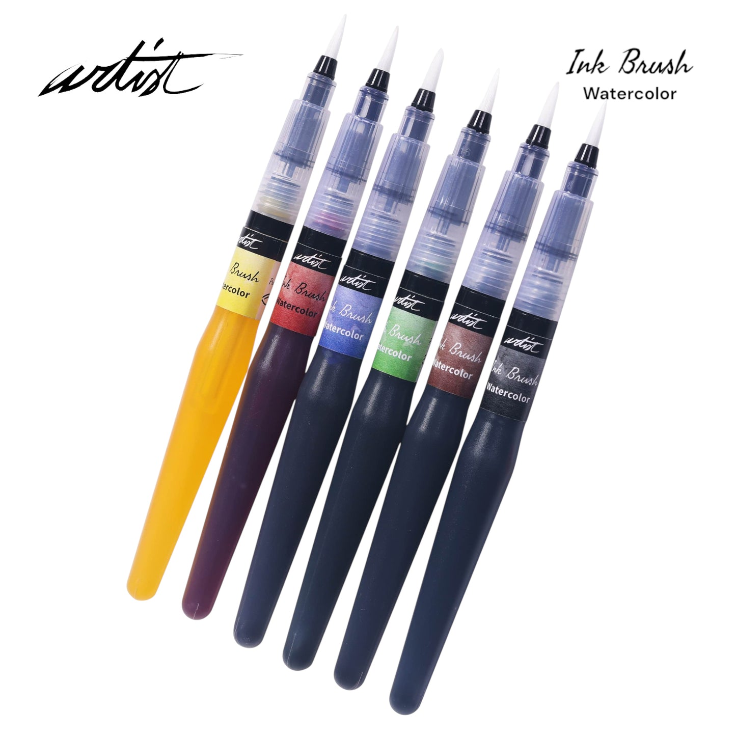 ESTUCHE 6 ROTULADORES PINCEL ARTIST INK BRUSH ACUARELABLES