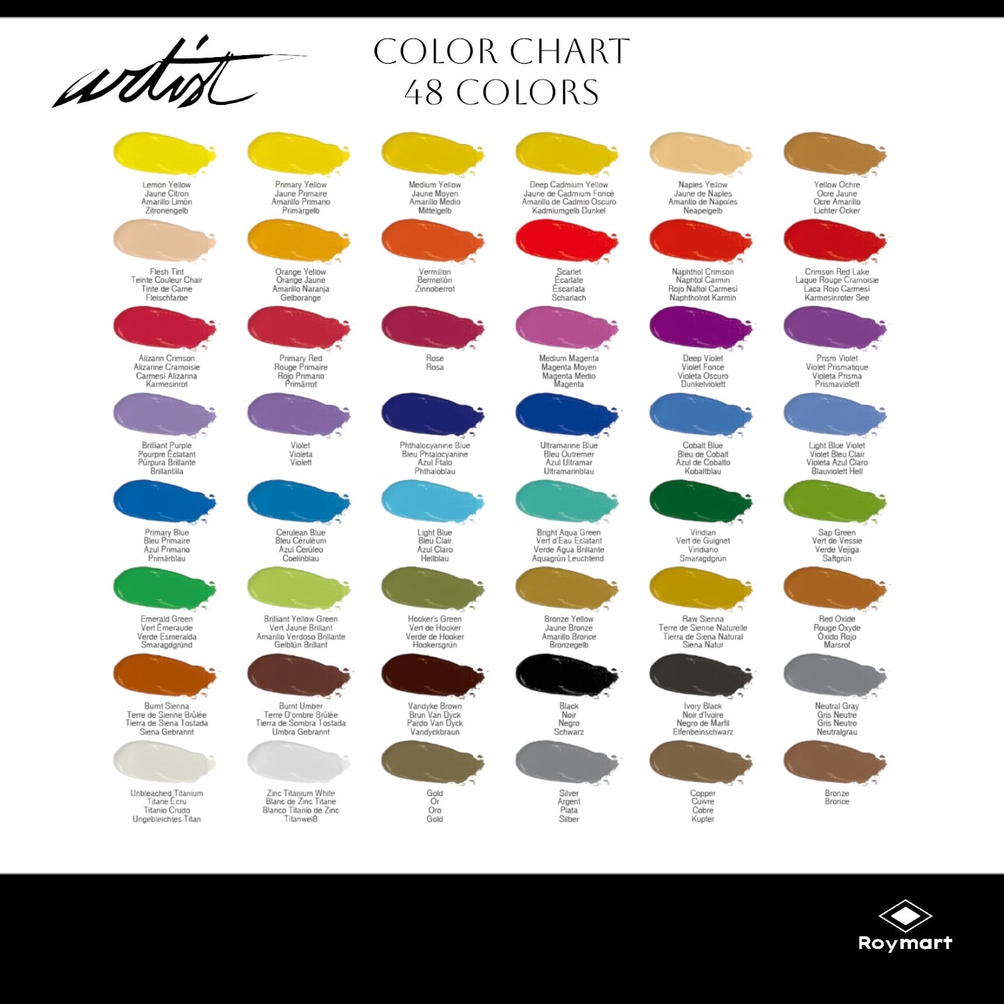 MALETÍN ARTIST 48 COLORES PINTURA ACRÍLICA