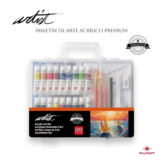 MALETÍN INICIACIÓN ARTIST PINTURA ACRÍLICA