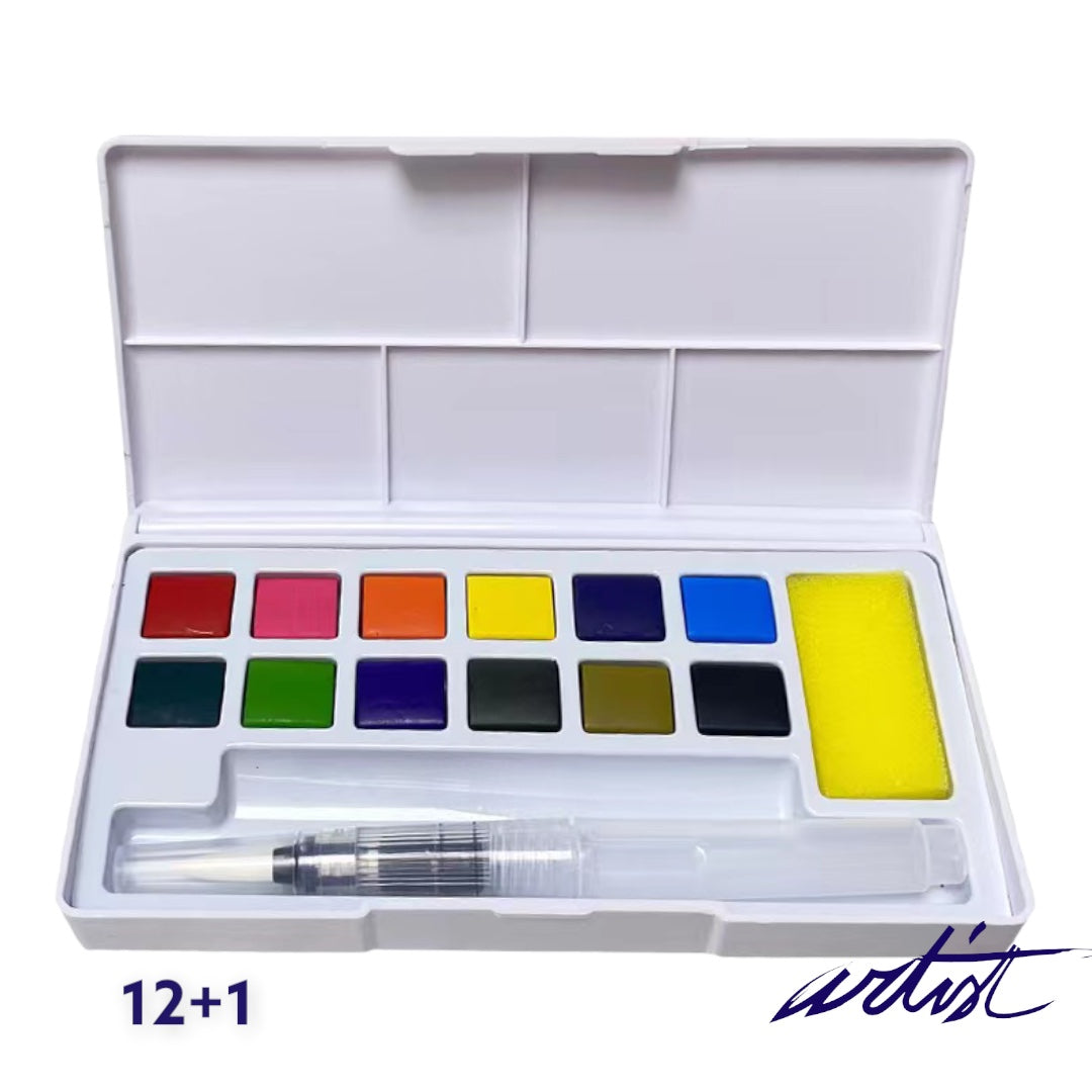 WATERCOLOR POCKETBOX 12 COLORES