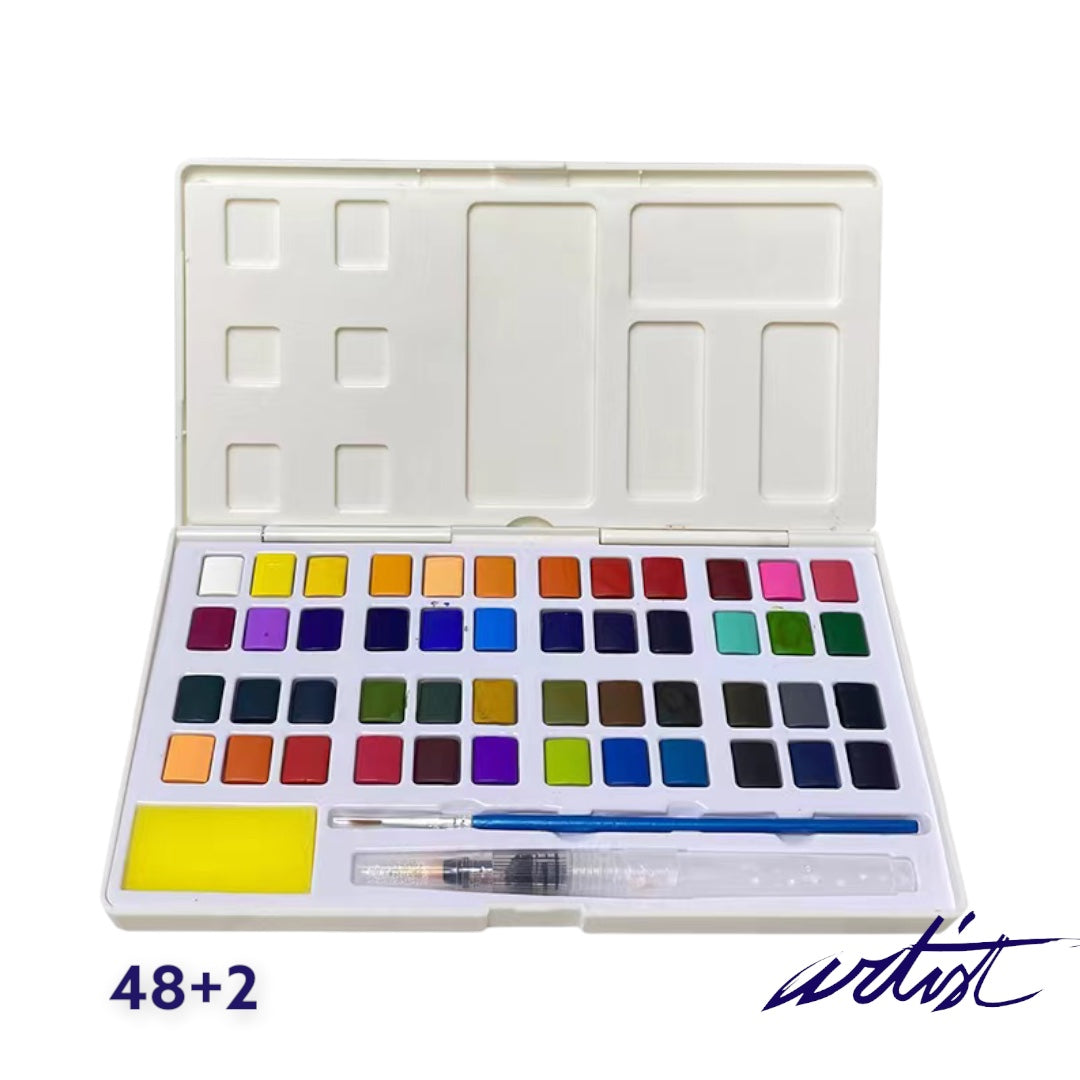 WATERCOLOR POCKETBOX 48 COLORES