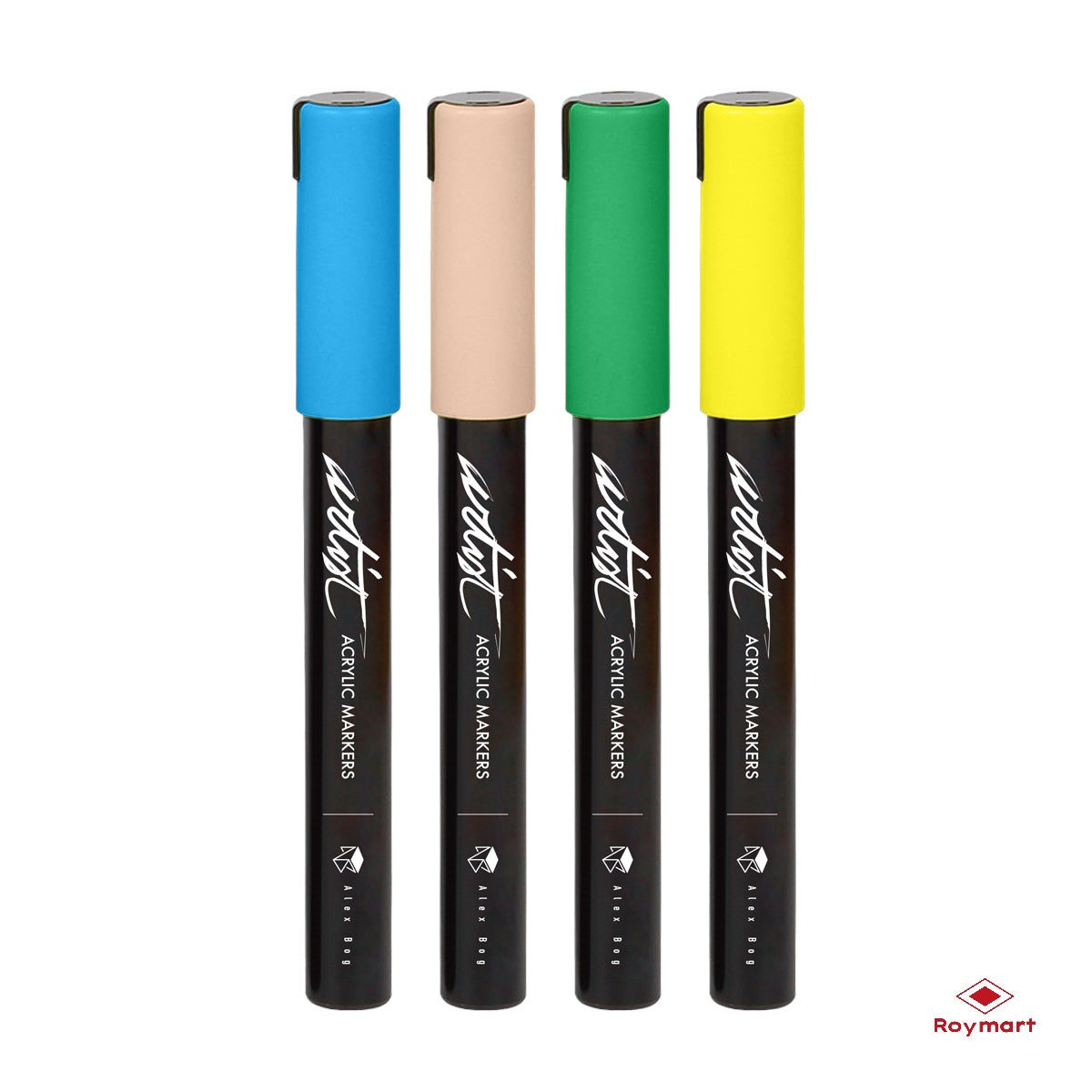ESTUCHE ACRÍLICOS GAMA ARTIST 4 COLORES PASTEL